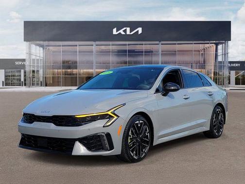 Gray 2025 Kia K5 GT