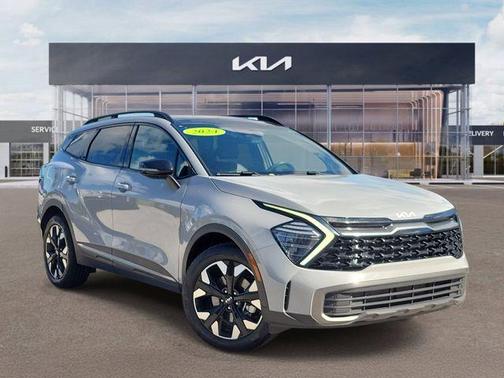 Gray 2024 Kia Sportage X-Line