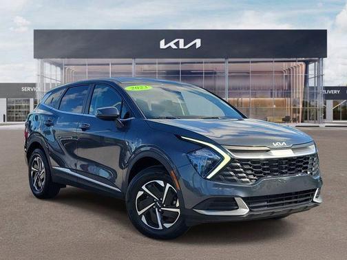 Gray 2023 Kia Sportage Hybrid LX