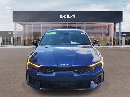 Blue 2025 Kia K5 GT-Line