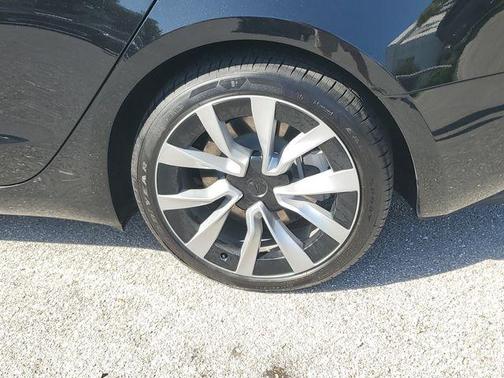 Black 2025 Tesla Model 3 Long Range