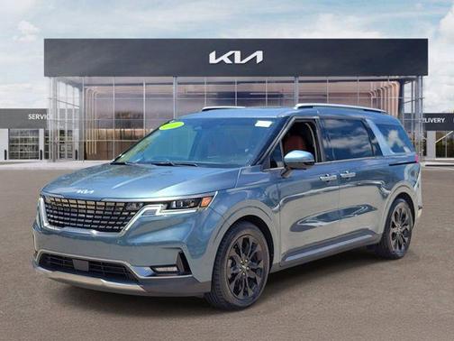 Blue 2023 Kia Carnival SX Prestige