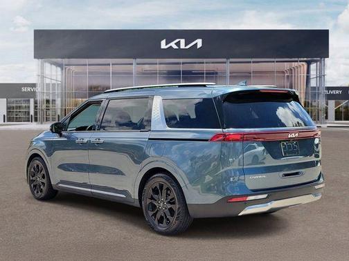 Blue 2023 Kia Carnival SX Prestige