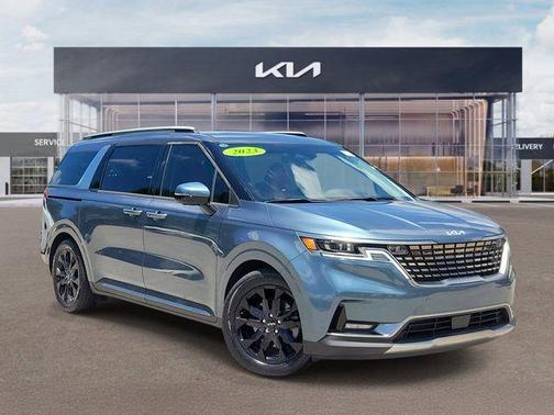 Blue 2023 Kia Carnival SX Prestige