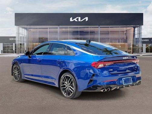 Sapphire Blue 2023 Kia K5 GT