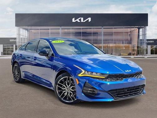 Sapphire Blue 2023 Kia K5 GT