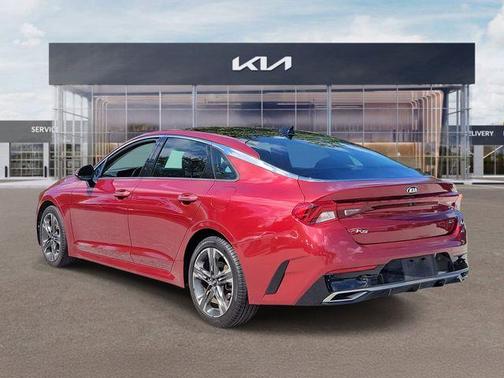 Passion Red 2021 Kia K5 EX