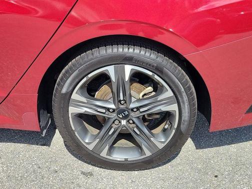 Passion Red 2021 Kia K5 EX