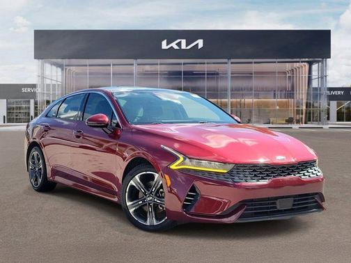 Passion Red 2021 Kia K5 EX