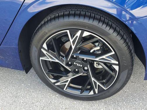 Blue 2025 Kia K5 GT-Line