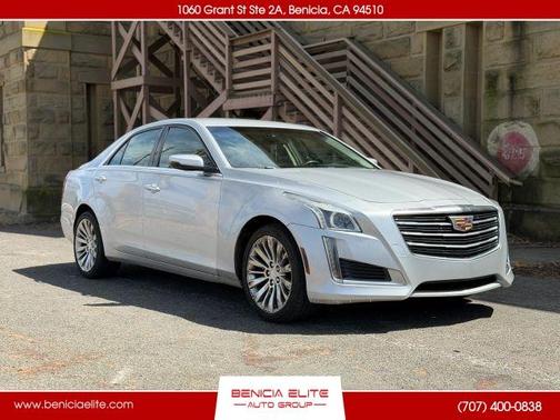 Silver 2015 Cadillac CTS 2.0L Turbo Luxury