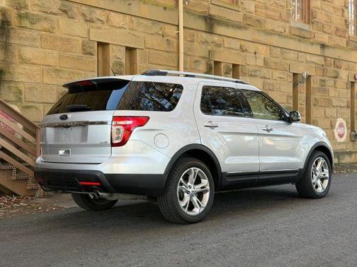 Silver 2015 Ford Explorer Limited
