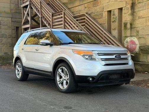 Silver 2015 Ford Explorer Limited