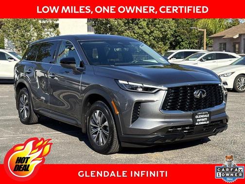 Graphite Shadow 2025 INFINITI QX60 Pure