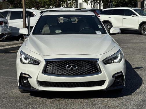 Majestic White 2022 INFINITI Q50 SENSORY