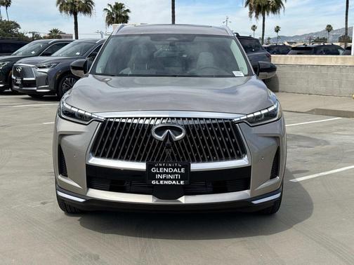 Warm Titanium 2026 INFINITI QX60 Luxe