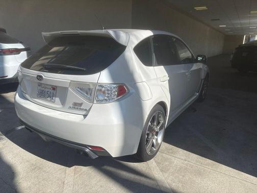 White 2009 Subaru Impreza WRX Sti