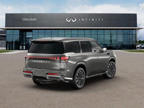 Gray 2027 INFINITI QX80 Luxe