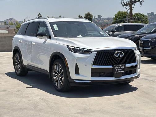 Radiant White 2027 INFINITI QX60 Luxe