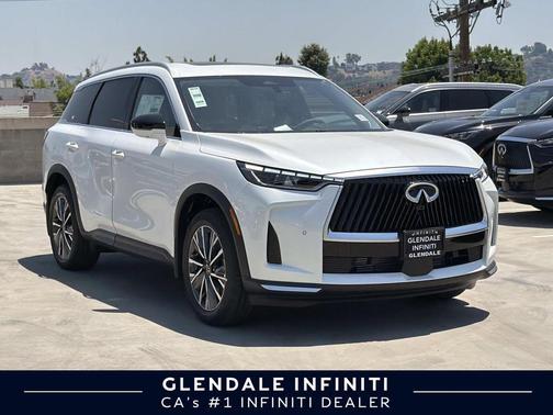 Radiant White 2027 INFINITI QX60 Luxe