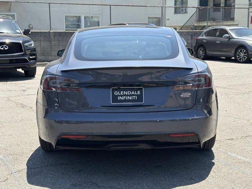 Midnight Black 2021 Tesla Model S Plaid