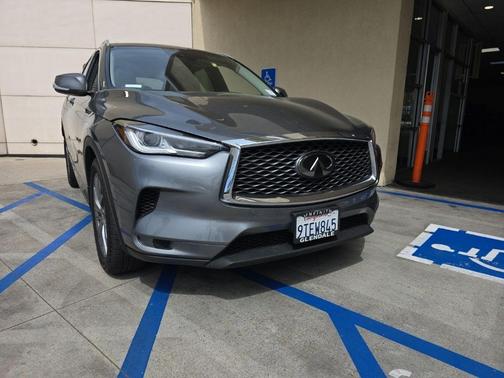 Graphite Shadow 2025 INFINITI QX50 Luxe
