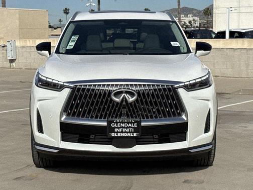 Radiant White 2026 INFINITI QX60 Luxe