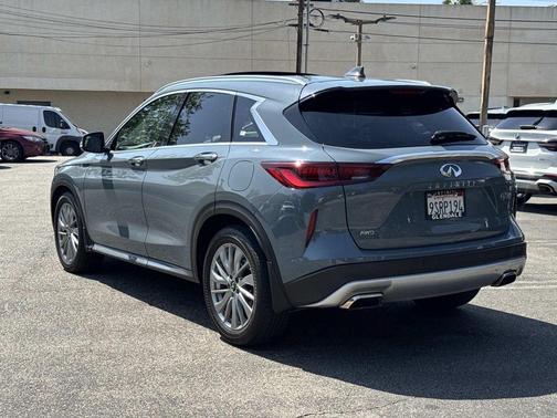 Slate Gray 2025 INFINITI QX50 Luxe