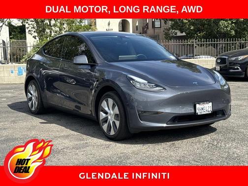 Midnight Silver Metallic 2023 Tesla Model Y Long Range