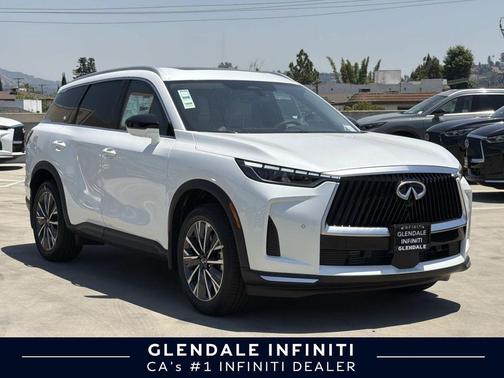 Radiant White 2027 INFINITI QX60 Luxe
