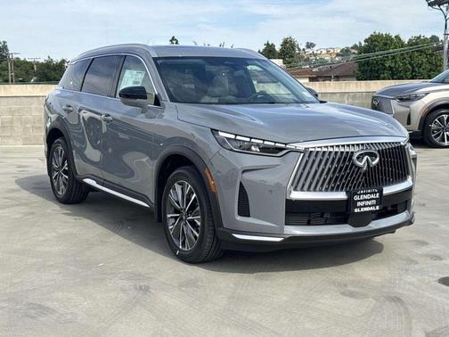 Harbor Gray 2026 INFINITI QX60 Luxe