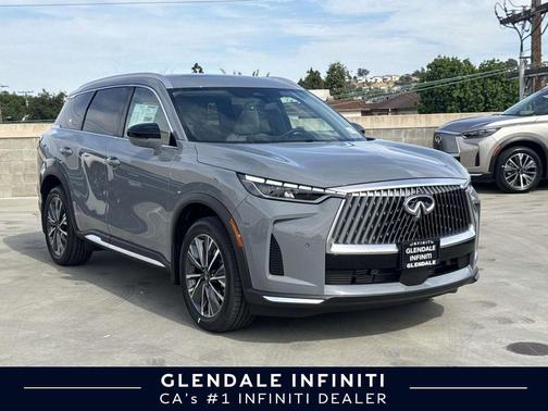 Harbor Gray 2026 INFINITI QX60 Luxe