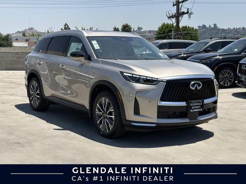 Warm Titanium 2027 INFINITI QX60 Luxe