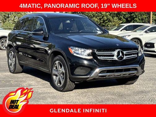 Black 2018 Mercedes-Benz GLC 300 Base 4MATIC