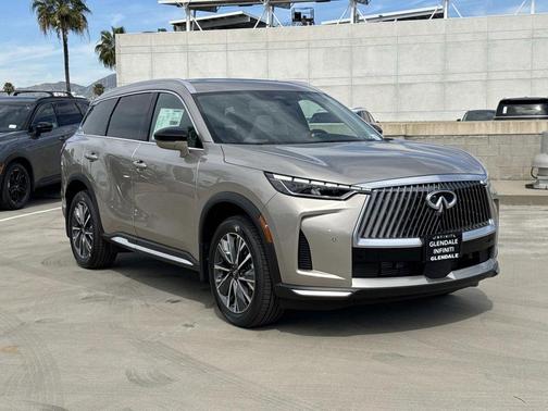 Warm Titanium 2026 INFINITI QX60 Luxe