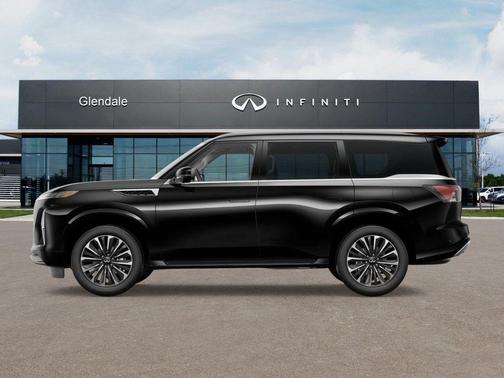 Black Obsidian 2026 INFINITI QX80 Luxe
