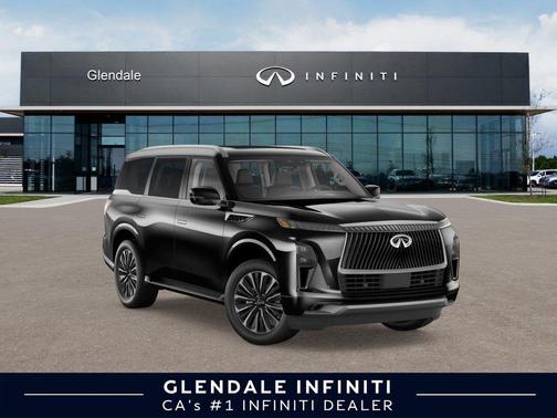 Black Obsidian 2026 INFINITI QX80 Luxe