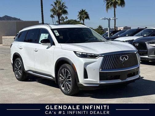 Radiant White 2026 INFINITI QX60 Luxe