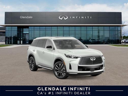 Radiant White 2026 INFINITI QX60 Luxe