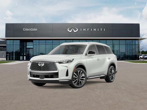 Radiant White 2026 INFINITI QX60 Luxe