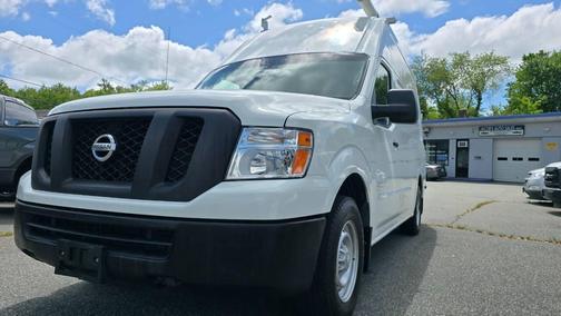Glacier White 2017 Nissan NV Cargo NV2500 HD S V6