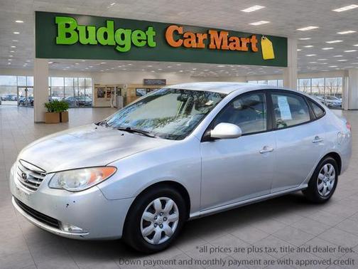 Liquid Silver Metallic 2010 Hyundai ELANTRA GLS