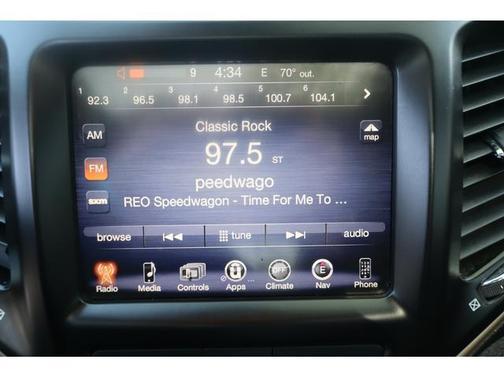 White 2015 Jeep Cherokee Latitude