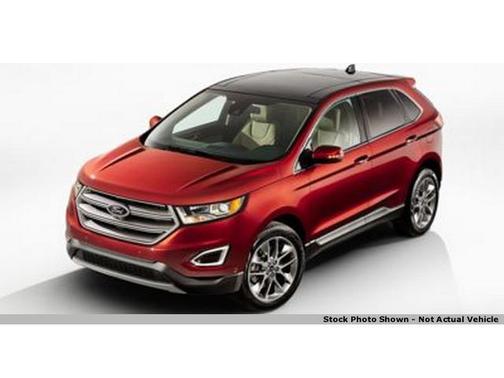 Black 2015 Ford Edge Titanium