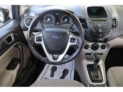 Blue 2016 Ford Fiesta SE