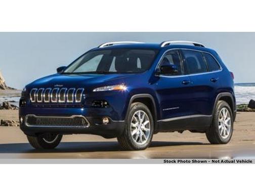 Red 2015 Jeep Cherokee Latitude