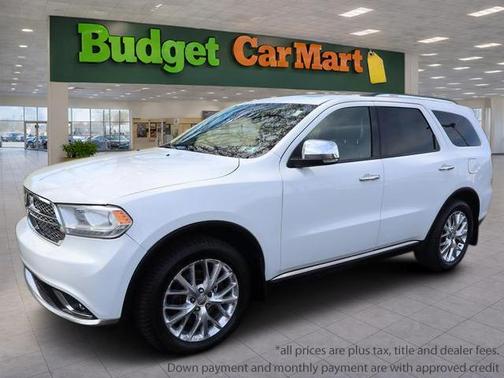 White 2015 Dodge Durango Citadel