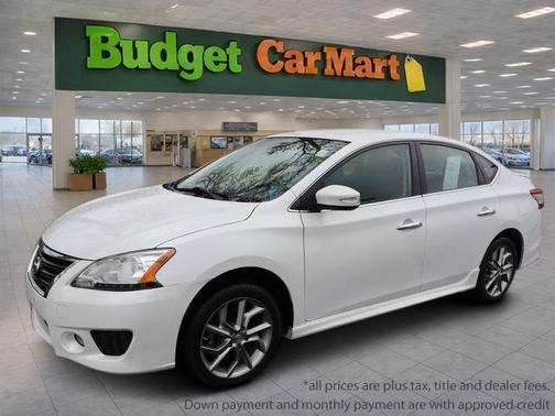 Aspen White 2015 Nissan Sentra SR