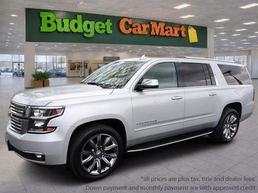 Silver 2016 Chevrolet Suburban LTZ