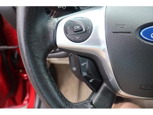 Red 2014 Ford Escape Titanium